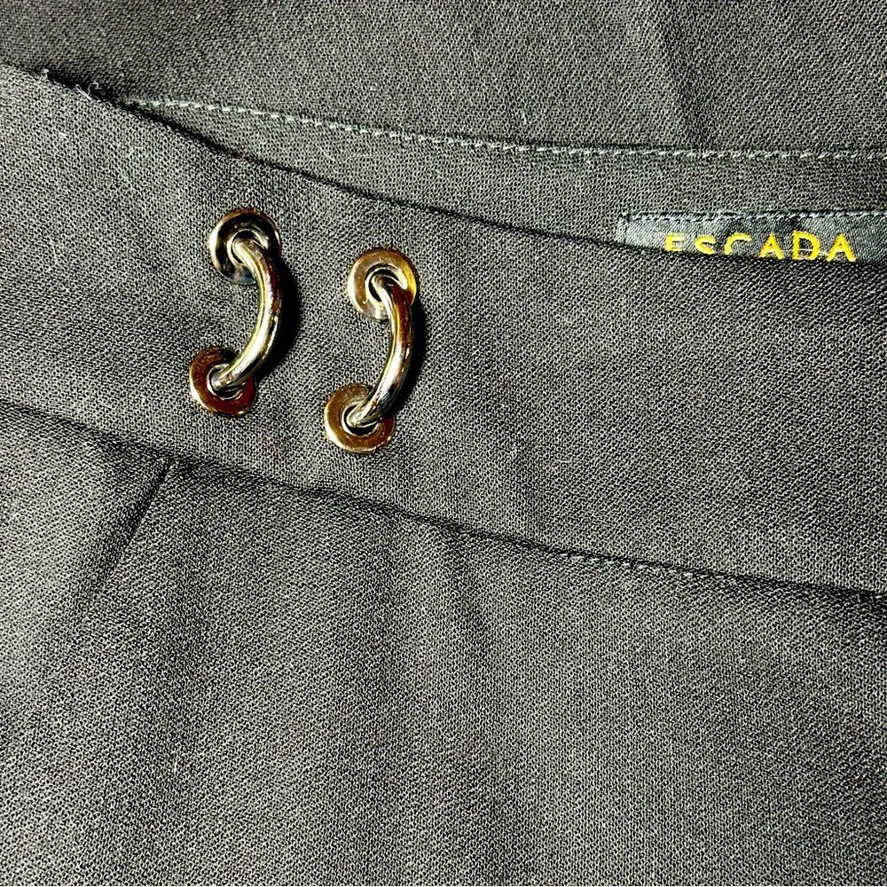 Escada Lightweight Wool Dress Trousers - Picture 4 of 6